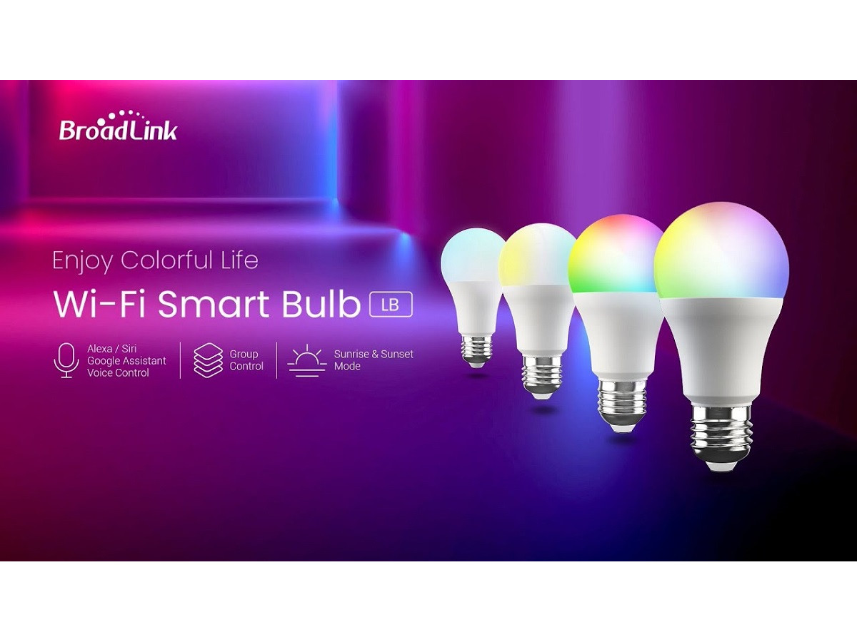 Обзор умной лампочки Broadlink Smart Bulb LB27 R1 с регулировкой яркости Broadlink Smart Bulb LB27 R1